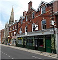 South Street shops and a church, Dorchester