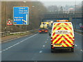 M4 eastbound  towards junction 27