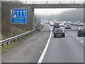 M4 eastbound  at junction 34