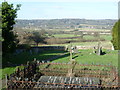 The churchyard of St Peter