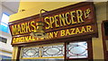 Sign for Marks & Spencer