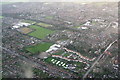 Lacey Gardens and Leisure Centre, Louth: aerial 2015