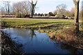 SO8742 : Moat at Earl's Croome by Philip Halling