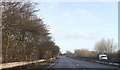 Approaching lay by on A38 near Horninglow