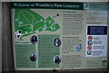 Information Board, Woodbury Park Cemetery