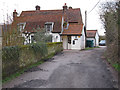 Footpath past "The Swan",  Little Totham