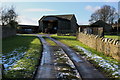 Entrance to Hall Farm, Brandon