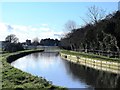 The New River south of Cranbourne Drive, EN11