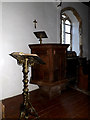 TM3780 : Pulpit & Lectern of St.Peter's Church by Geographer