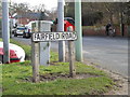 Fairfield Road sign