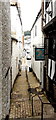 Lane from Higher Street to Lower Street, Dartmouth