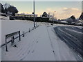 Snow along Knocknamoe Road, Mullaghmore