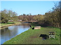 The New River east of Hoddesdon Road, EN11