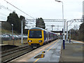 Sandbach station: northbound stopping train