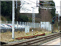 SJ7361 : Sandbach station: site of the Kidsgrove branch by Stephen Craven