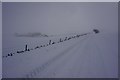 Longstone Moor Farm in snow