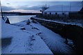 Sankey Canal lock at Fiddlers Ferry Boatyard