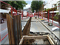 Trenching in Stockwell Park Road