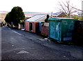 Electricity substation in a lane east of The Crescent, Cwmdare