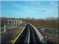 TQ2841 : Monorail track, Gatwick Airport by Malc McDonald