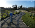 New cycleway and footpath