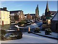 Snow at Trinity Church, Omagh