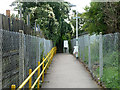 Path to platform 2, East Dulwich station