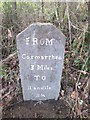 Milestone - Carmarthen 3