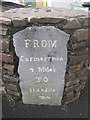 Milestone - Carmarthen 4