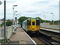 Train leaving West Norwood station