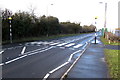 Zebra crossing, Hirwaun Road, Penywaun