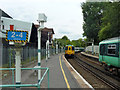 Down train leaving Crystal Palace