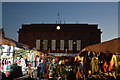 Cambridge Market and The Guildhall