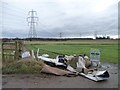 SE4827 : Fly-tipping on Lunnfields Lane by Christine Johnstone