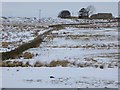 NY7159 : Snow-bound fields below High Ramshaw by Oliver Dixon