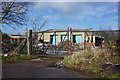 Derelict industrial premises on Grove Lane