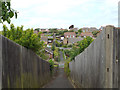 Footpath between Carlton Road and Clementine Avenue, Seaford