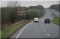 The A40 westbound towards Forge Restaurant &Services