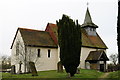 TQ0559 : Wisley Church by Peter Trimming