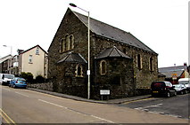 SO0002 : SE corner of St Joseph's Catholic Church, Aberdare by Jaggery