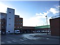 SJ8545 : Royal Stoke University Hospital: service yard 2 by Jonathan Hutchins