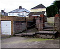 Steps to a footpath from Larch Grove to Malpas Road, Newport