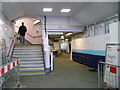 Stairs and subway, Elephant Road entrance, Elephant & Castle railway station