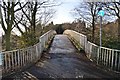 NT0987 : Footbridge over St Margaret's Drive by Robert Struthers