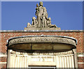 Walworth Clinic, Walworth Road ? crowning sculpture