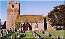 SO4637 : All Saints Church Clehonger by paul wood