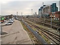 Warrington Bank Quay 1st railway station (site)