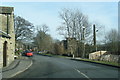 Whalley Road entering Sabden