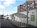 Cycle racks at Wallington station