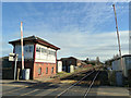 Parbold Station Level Crossing and Signal Box